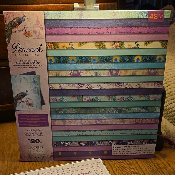 Crafters companion Other - Crafters Companion Peacock Collection Paper Pad NEW